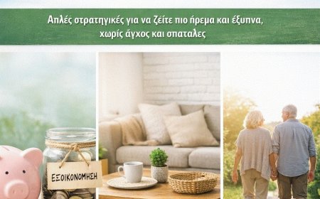 Οικονομία & Απλότητα στην καθημερινότητα