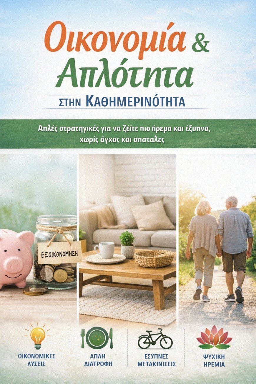Οικονομία & Απλότητα στην καθημερινότητα
